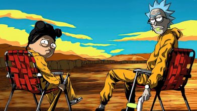Rick & Morty Breaking Bad