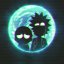 Rick And Morty screensaver logo