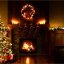 Christmas Room with Fireplace screensaver logo