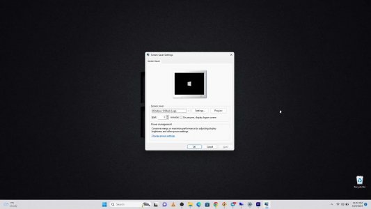 Windows 10 Black Logo screensaver video poster