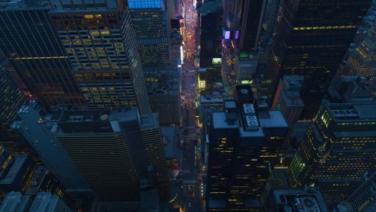 Aerial Footage of New York City screensaver 2