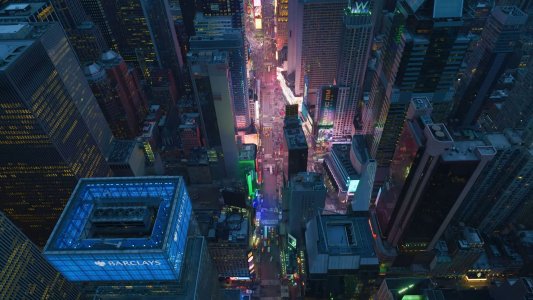 Aerial Footage of New York City screensaver 3