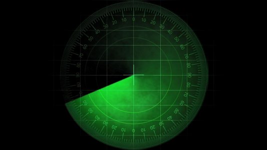 Submarine Radar screensaver 1