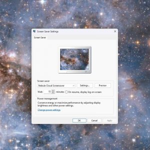 Nebula Cloud screensaver 3