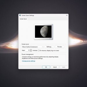 Moon Surface screensaver 2